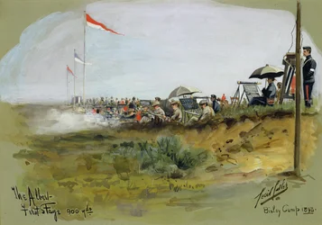 The Albert - First Stage, 900 yards, Bisley Camp, 1893